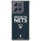 NBA Brooklyn Nets Standard - Black Moto G Play 5G (2025) Clear Case